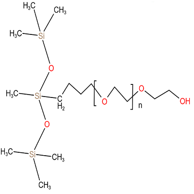 Polyalkyleneoxide Athraithe Heptamethyltrisiloxane